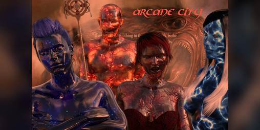 Cover image for Arcane City: Mythos.