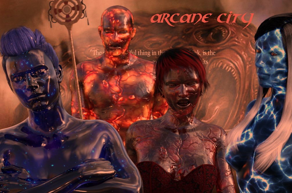 Cover image for Arcane City: Mythos.