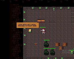 Santa Claus Beat´s up in a Dungeon