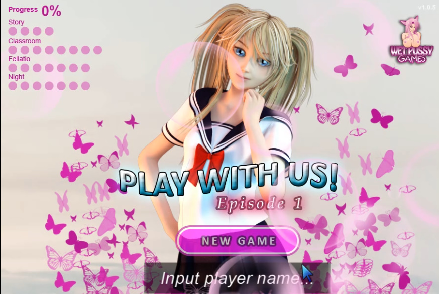 Cover art for Play With Us by wetpussygames — adult visual novel