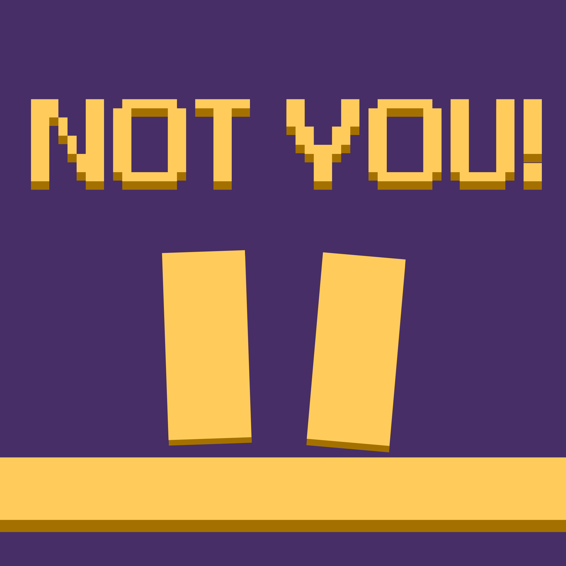 Cover image for NOT_YOU!