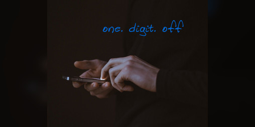 Cover image for one. digit. off