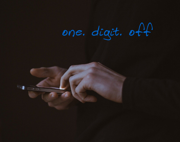 Cover image for one. digit. off