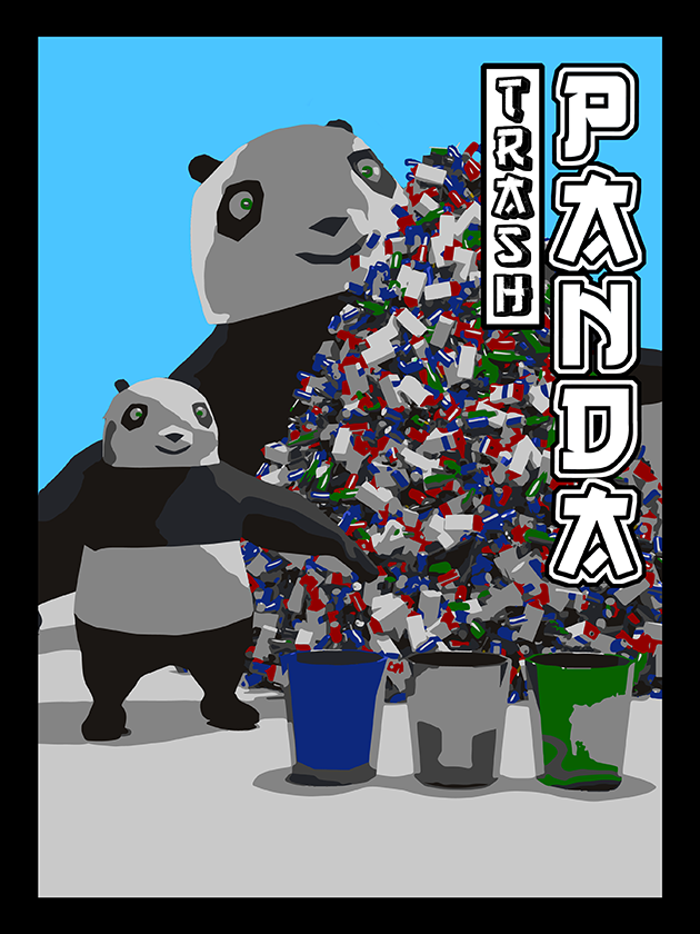 Trash Pandas by Lucas, Tacolord3D