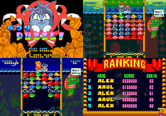 Puzzli Megadrive by Alekmaul