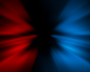 red-blue vibe