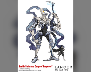 The Emperor   - The Emperor frame for LANCER Rpg