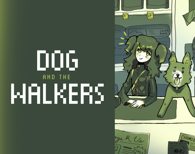 Cover image for Dog and the Walkers