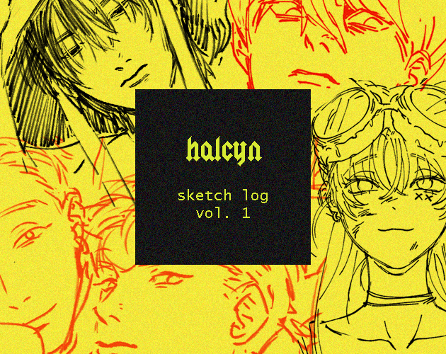 halcyn sketch log vol.1