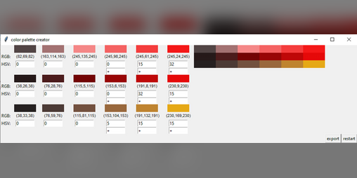 Cover image for color palette creator