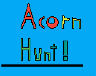 Acorn hunt!