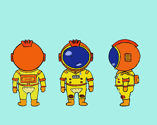 The Energetic Little Astronaut