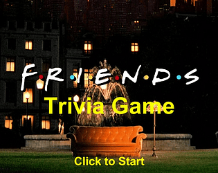 Friends Trivia Game