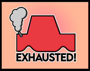 Cover image for EXHAUSTED!