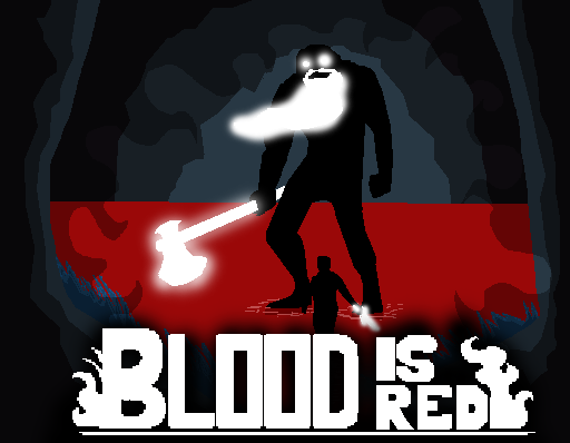 Cover image for Blood is red