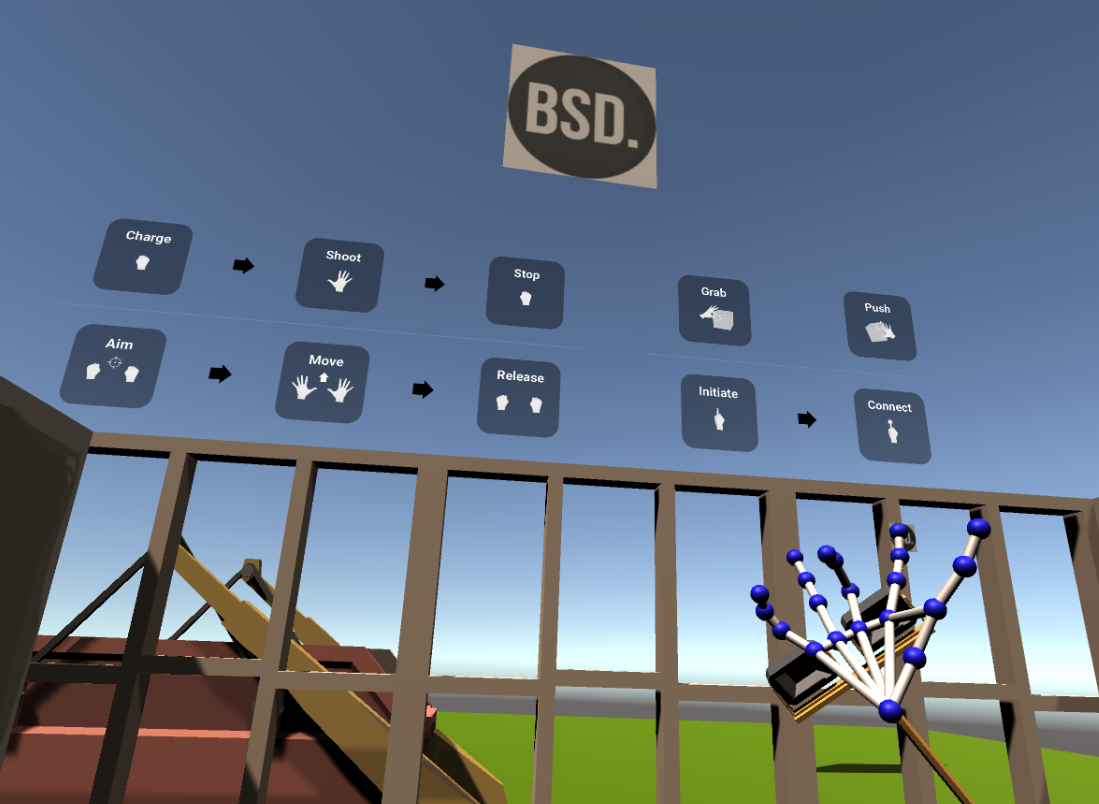 Vive Hand Tracking House