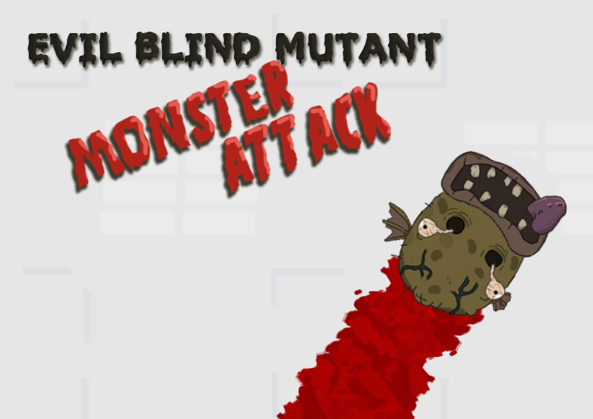 Evil Blind Mutant Monster Attack
