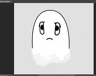 Sad Ghost wants to be happy Isometric game