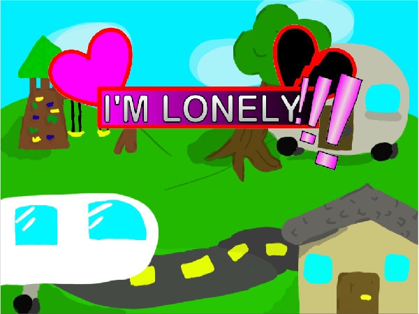 Cover image for I'M LONELY THE VIDEO GAME!