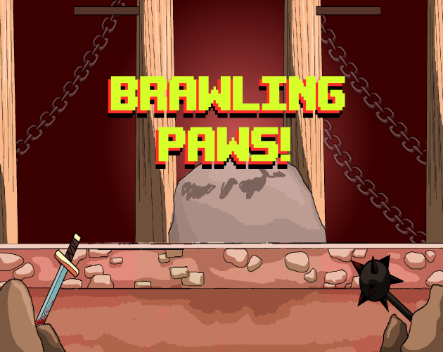 Cover image for Brawling Paws!