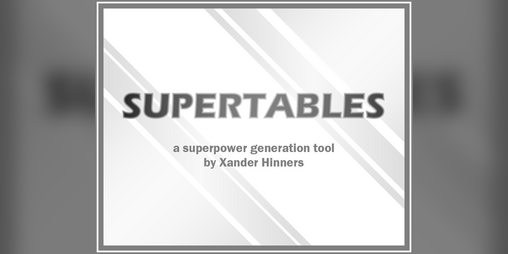 Cover image for Supertables