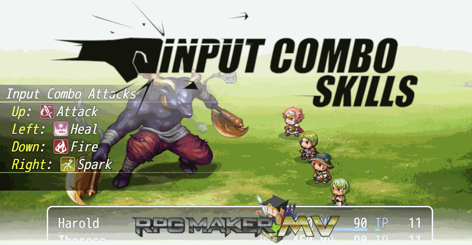 [VisuStella MV] Input Combo Skills