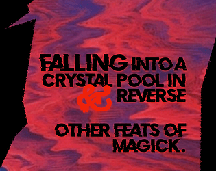 Falling into a Crystal Pool in Reverse