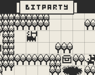 BITPARTY™: An Analog Virtual Game.   - A co-op pixel adventure on paper! 
