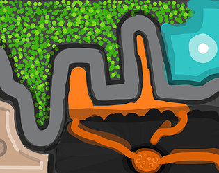 The map of the video game 1 (Not the official game)