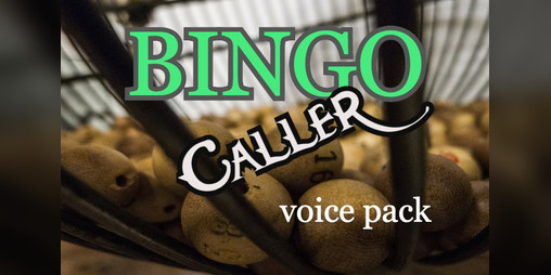 BINGO CALLER Voice Pack By B. Patrick