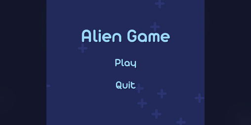 Cover image for An alien game