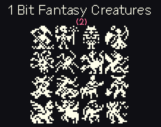 1 Bit Fantasy Creatures (2)