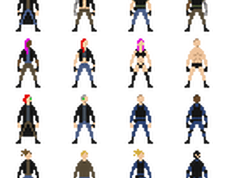 C + C]Roguelike 32x32 2d characters (updated again)