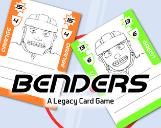 Benders   - An 18-card legacy game for 2 players 