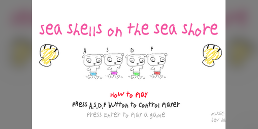 Cover image for Sea Shells on the Sea Shore