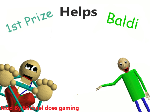 Baldi's Basics Plus Textures (0.3.7) by TheTopHattedStickman