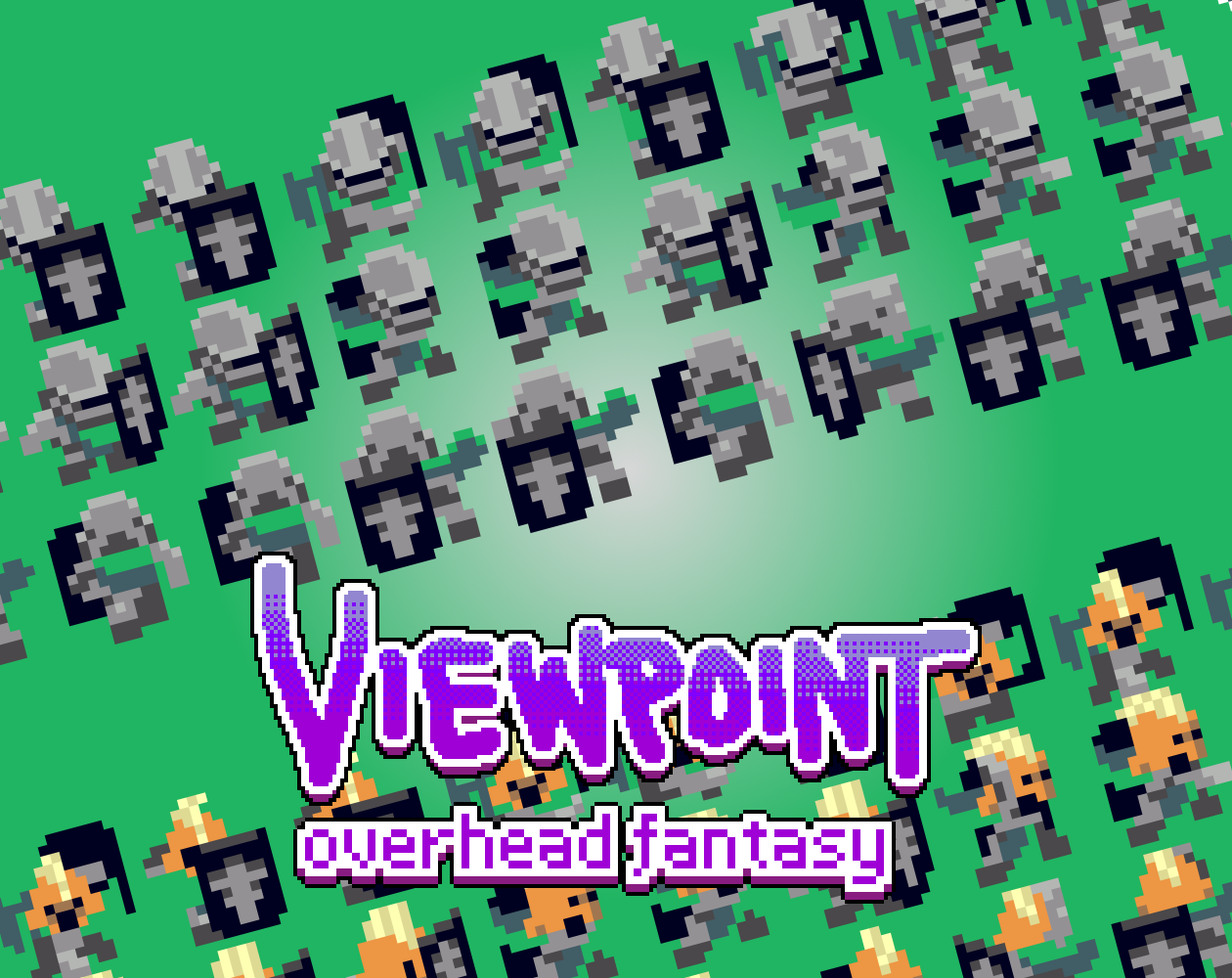 VIEWPOINT Overhead Fantasy Emerald Knight