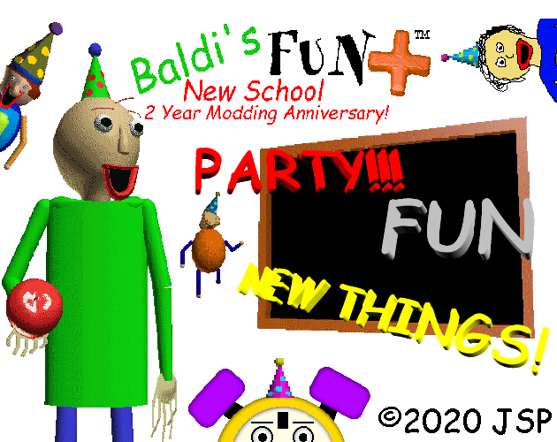 Baldi fun school plus