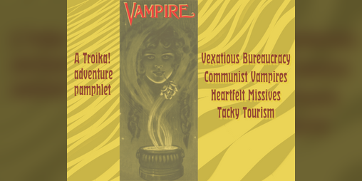 Cover image for Vampire : A vexatious tale of love and bureaucracy