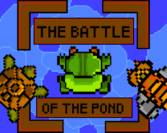 Cover image for The Battle of the Pond