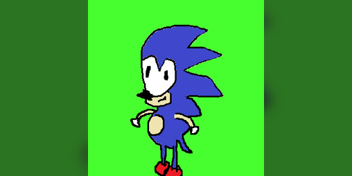 Cover image for sonic drinks a glass of water