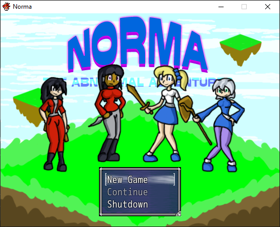 Cover image for Norma: The Abnormal Adventures