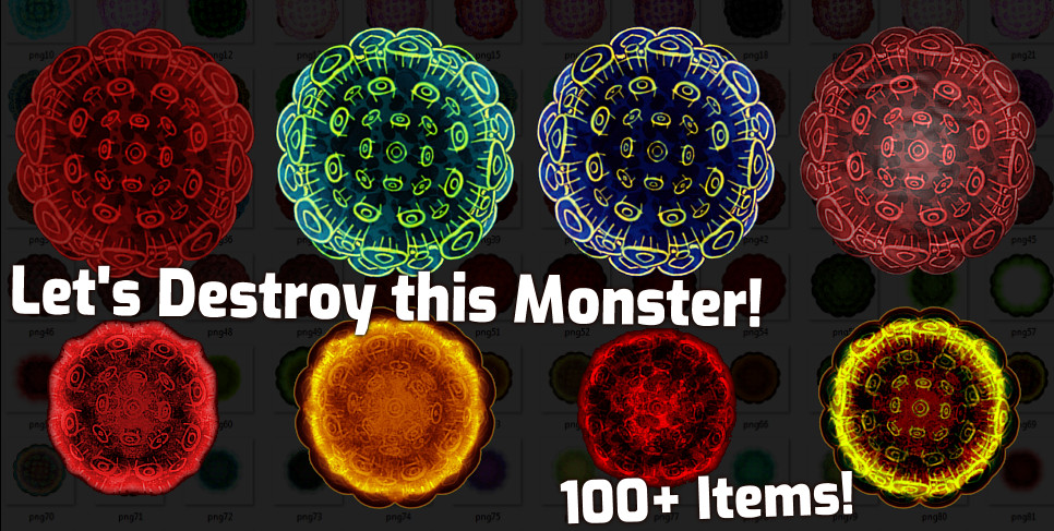100+ Virus Enemy Items FREE