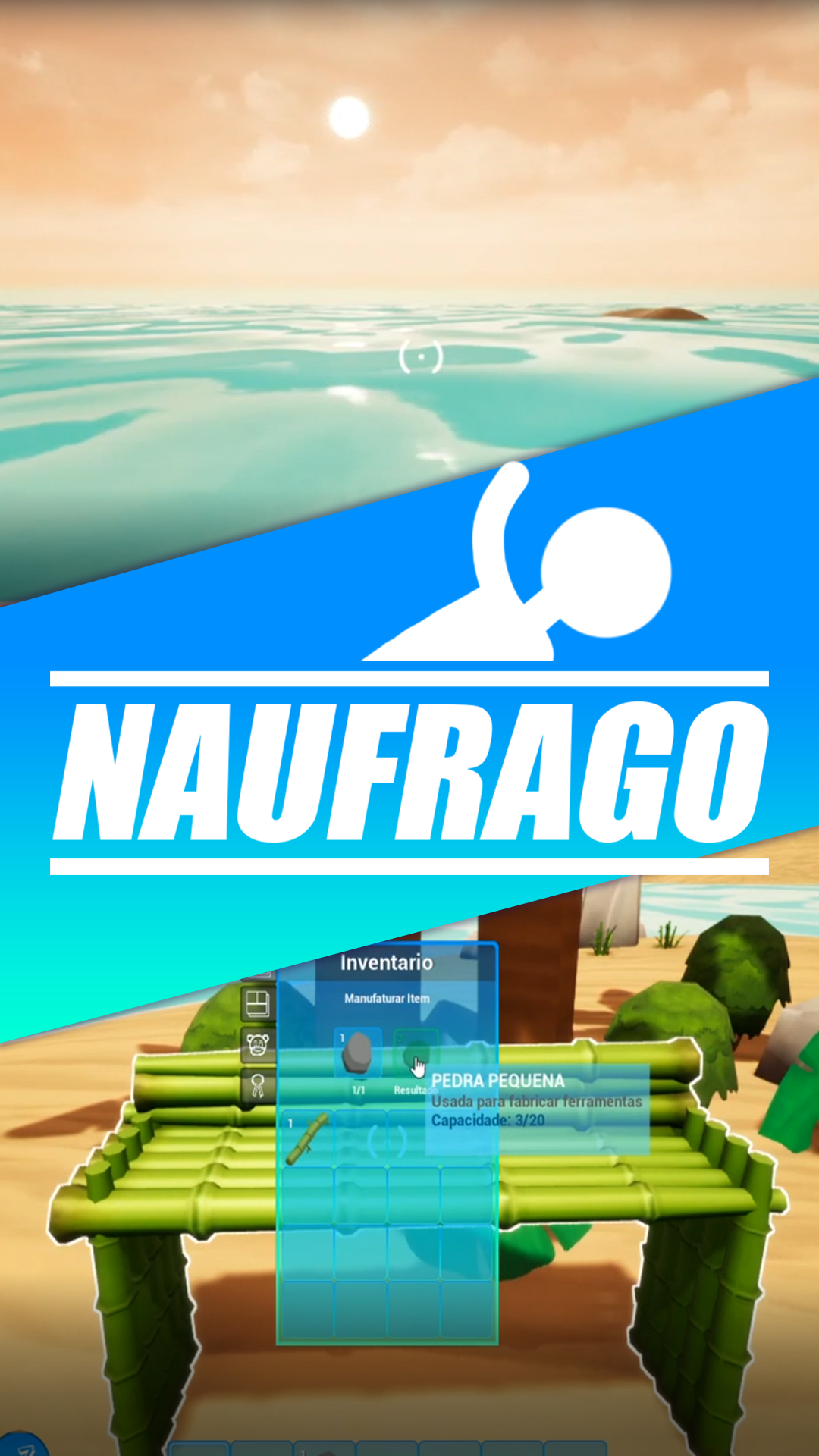 Cover image for Naufrago - The Crab Island