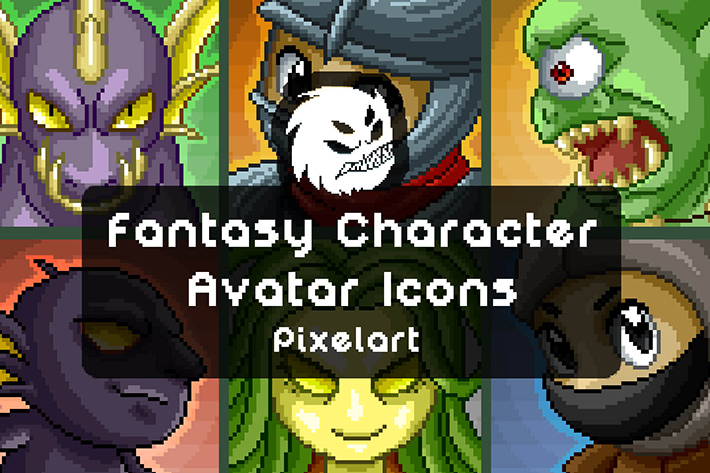 Free Fairy Avatar Icons 32x32 Pixel Art 