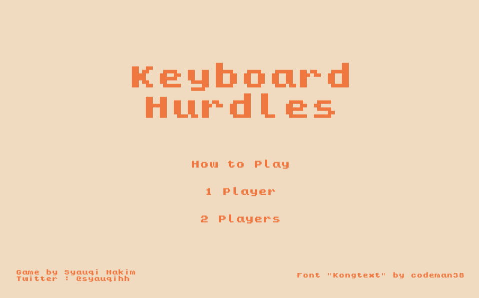 Cover image for Keyboard Hurdles