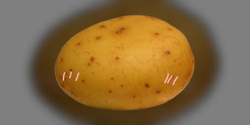 Cover image for I'm in love with a potato visual novel dating sim