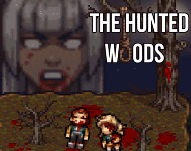 Cover image for The Hunted Woods