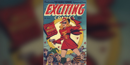 Cover image for Public Domain Comic Book Stuff