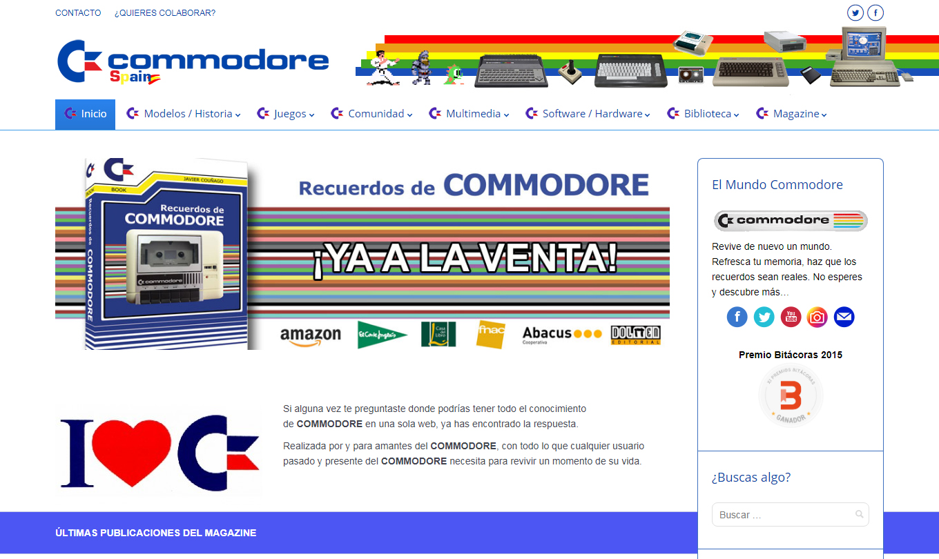 Commodore Spain (web)